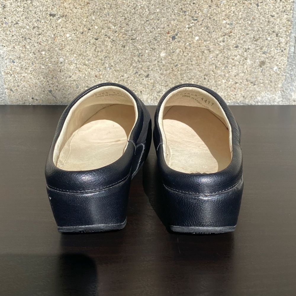 FLY London - Black Beak Leather Mule - Size 6.5 - 7 - Picture 4 of 14